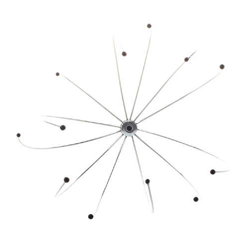 AnHua AnHua 1 Pcs Head Wire Massage Claw Octopus Scalp Massage Claws Clearing Veins Soothing Brain Refreshing Head Relaxer Hair Claw (Gold)