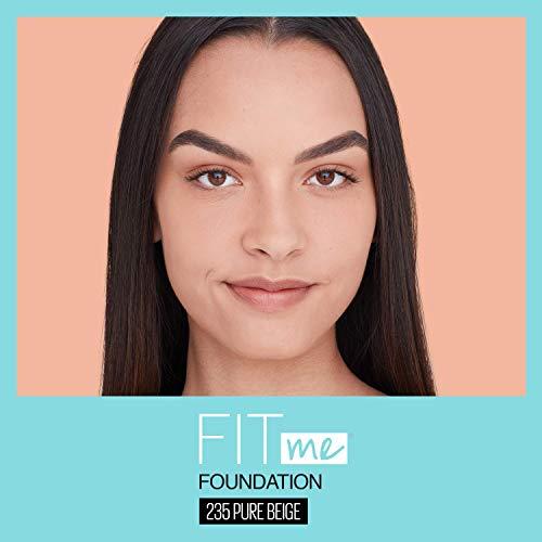 Maybelline New York Maybelline Fit Me Matte + Poreless Liquid Foundation Makeup, Pure Beige, 2 COUNT Oil-Free Foundation