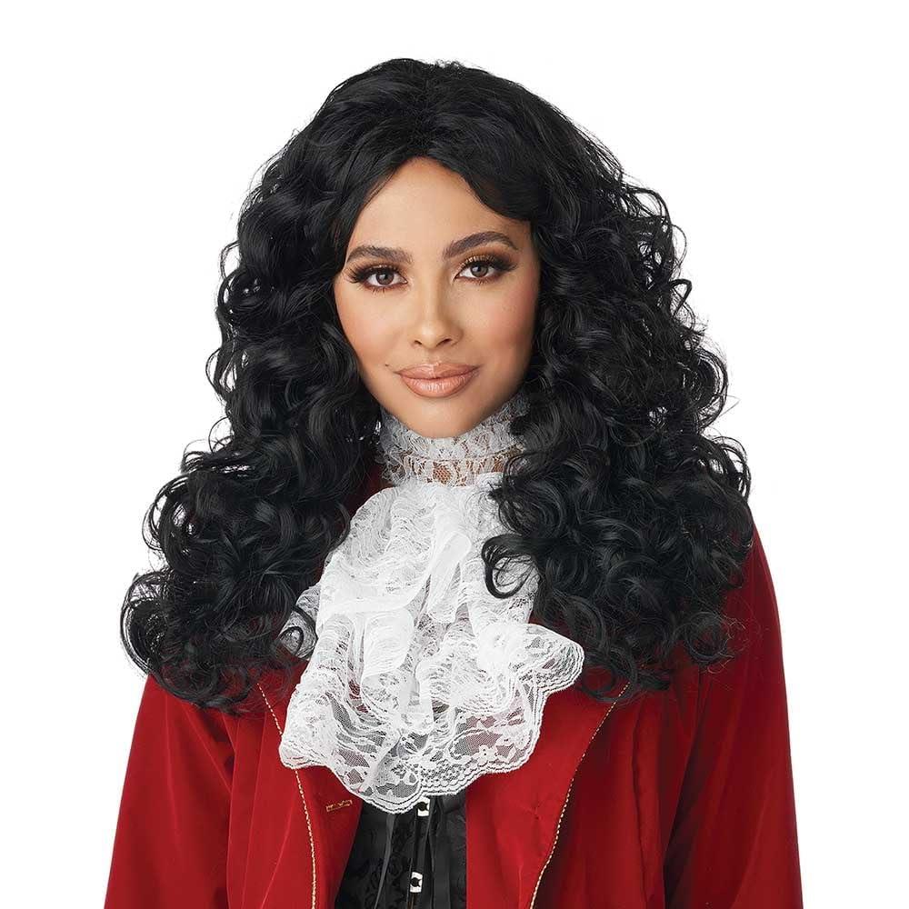 Maxwigs Peg Bundy color BLACK - Enigma Wigs Saloon Gal Sassy Long Curly Womens Bundle with Cap, MaxWigs Costume Wig Care Guide