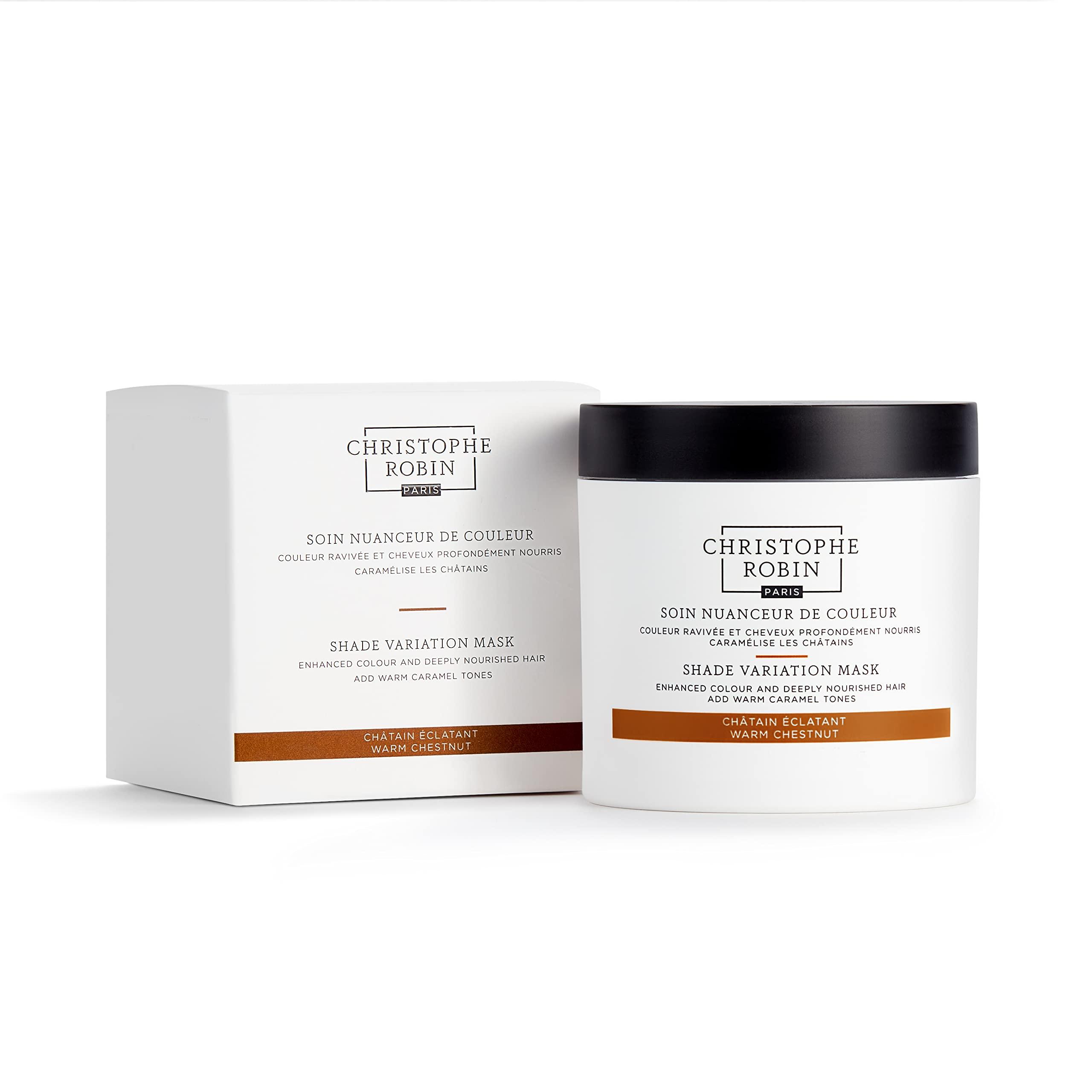 Christophe Robin Christophe Robin Shade Variation Mask - Nourishing and Color Enhancing - Warm Chestnut 250ml