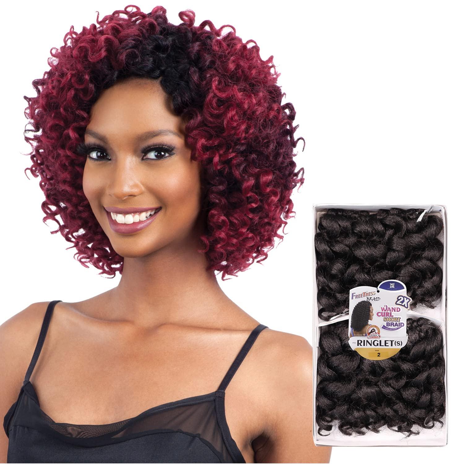 Harlem 125 HARLEM 125 - KIMA BRAID - RIPPLE DEEP 14" CROCHET BRAID - 4 PACK DEAL - KRD14 (4-MedBrown)