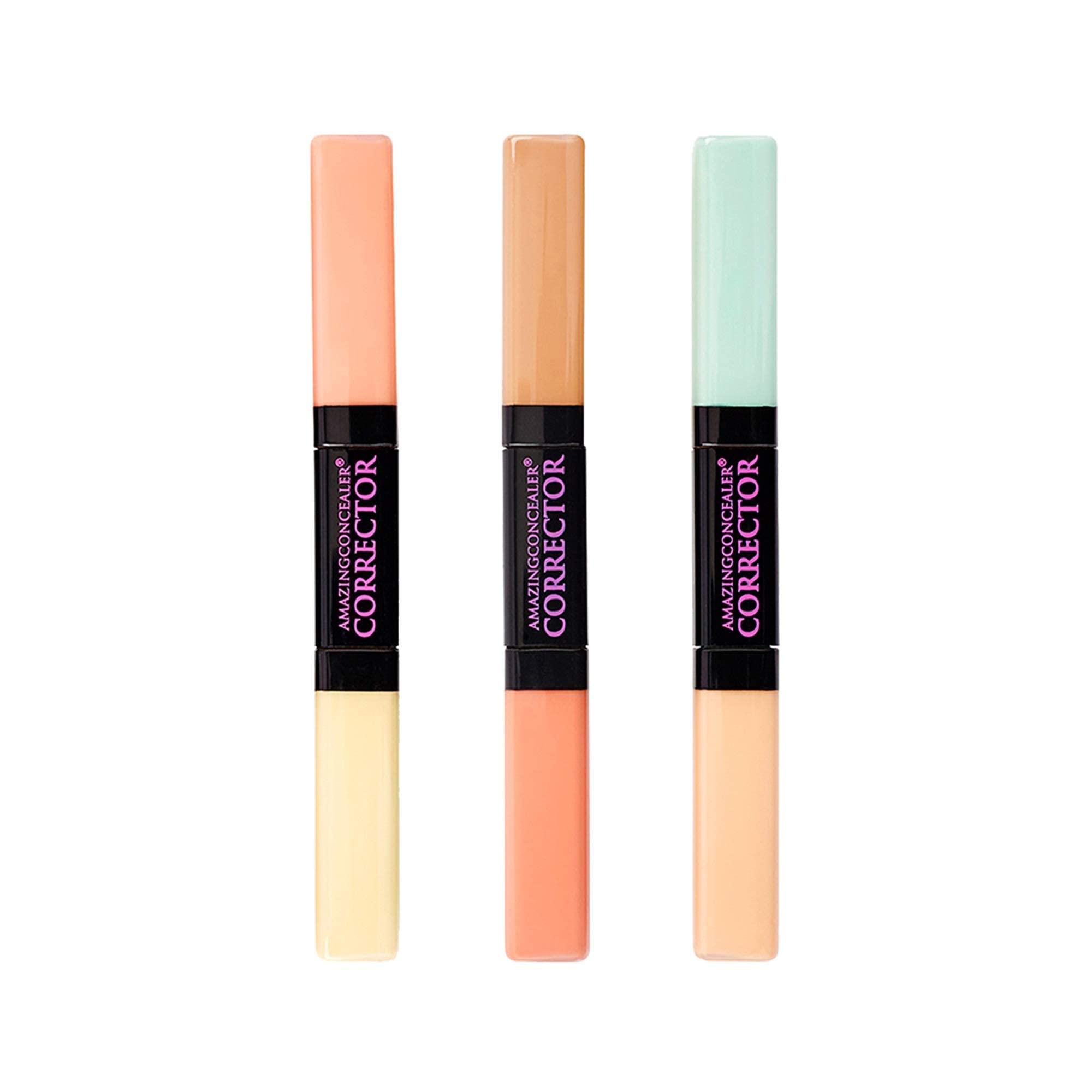 AmazingCosmetics AmazingCosmetics Corrector, Two Color Correcting. Light/Medium, 0.22 Fl Oz