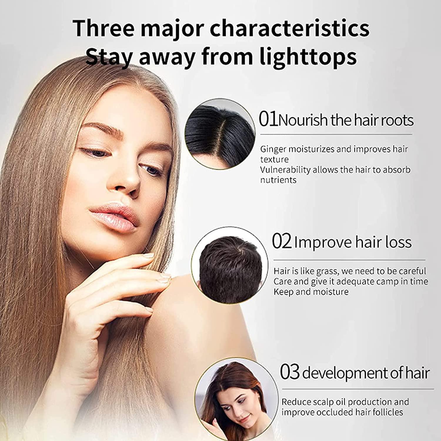 Peehss ShougaGRO Japanese Hair Growth Spray, Korean Ginseng Serum Spray, HyunGang Korea Ginseng Hair Regrowth Serum, Hair Regrowth Essence for for Women & Men, 30ml (2 Bottles)