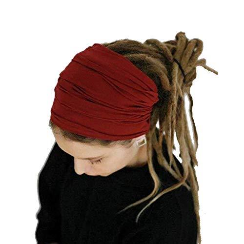 Qovelly Unisex Spandex Dreadlocks Tube 3 Packed Long Hair Covers for Men Women (Long Set-3 Packed)