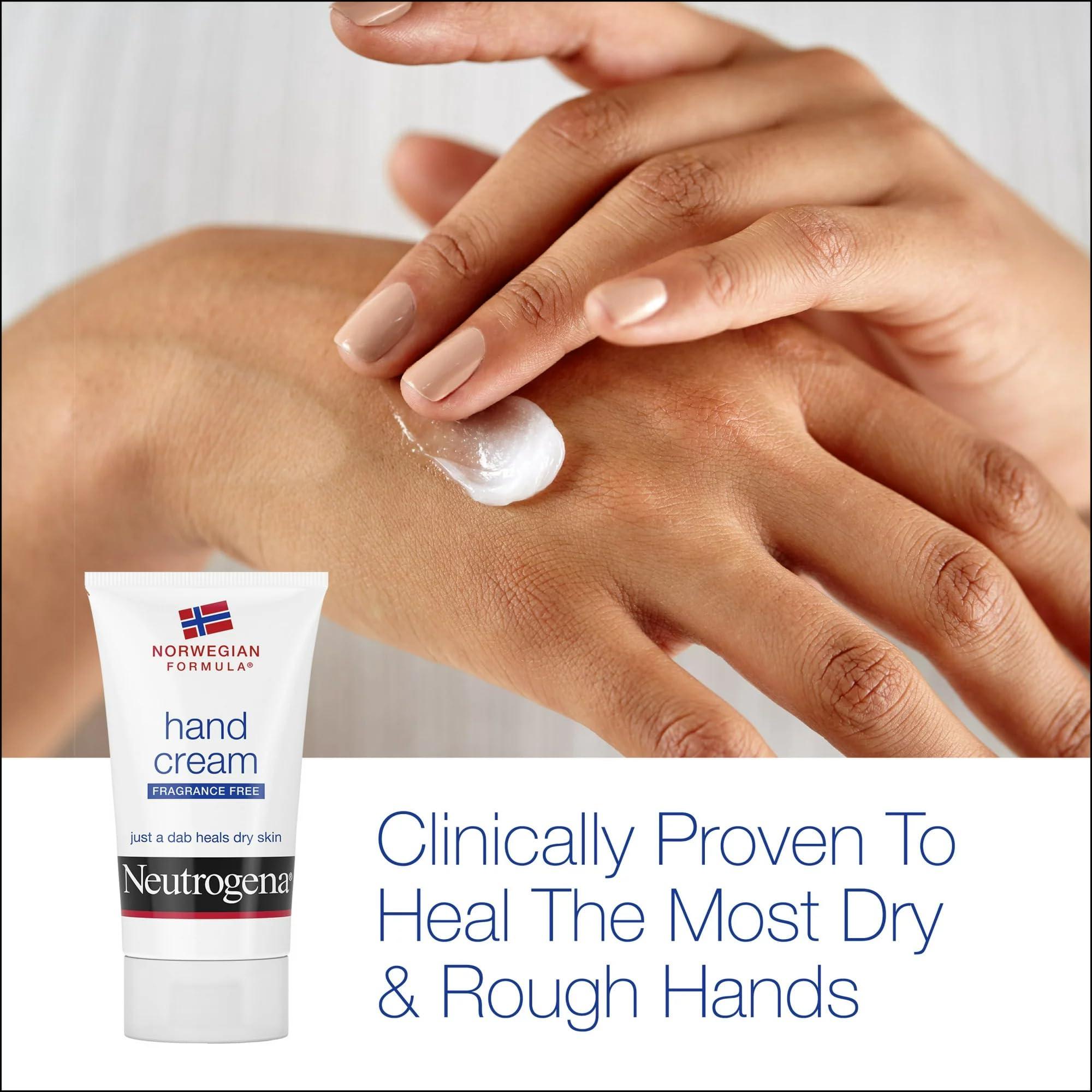 Neutrogena Neutrogena Norwegian Formula Hand Cream Fragrance-Free 2 oz (Pack of 10)