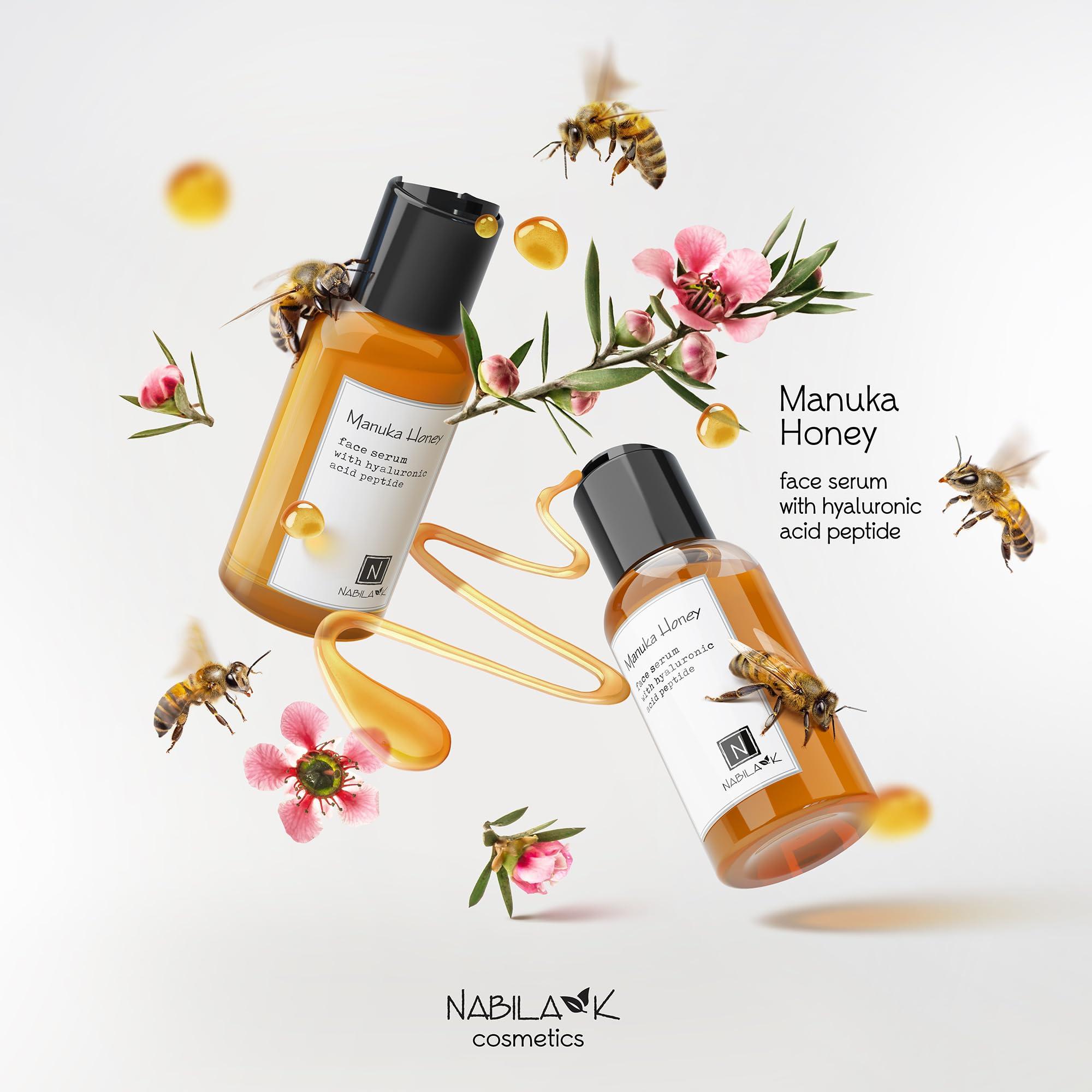 Nabila K Nabila K Manuka Honey Face Serum with Hyaluronic Acid Peptide