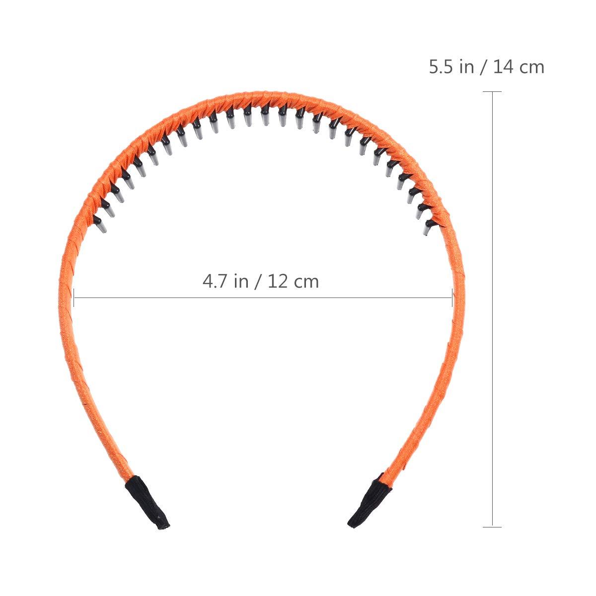 Beaupretty 6pcs Hair Hoop Teeth Hairband Teeth Headband Hairband with Teeth Thin Headband Toothed