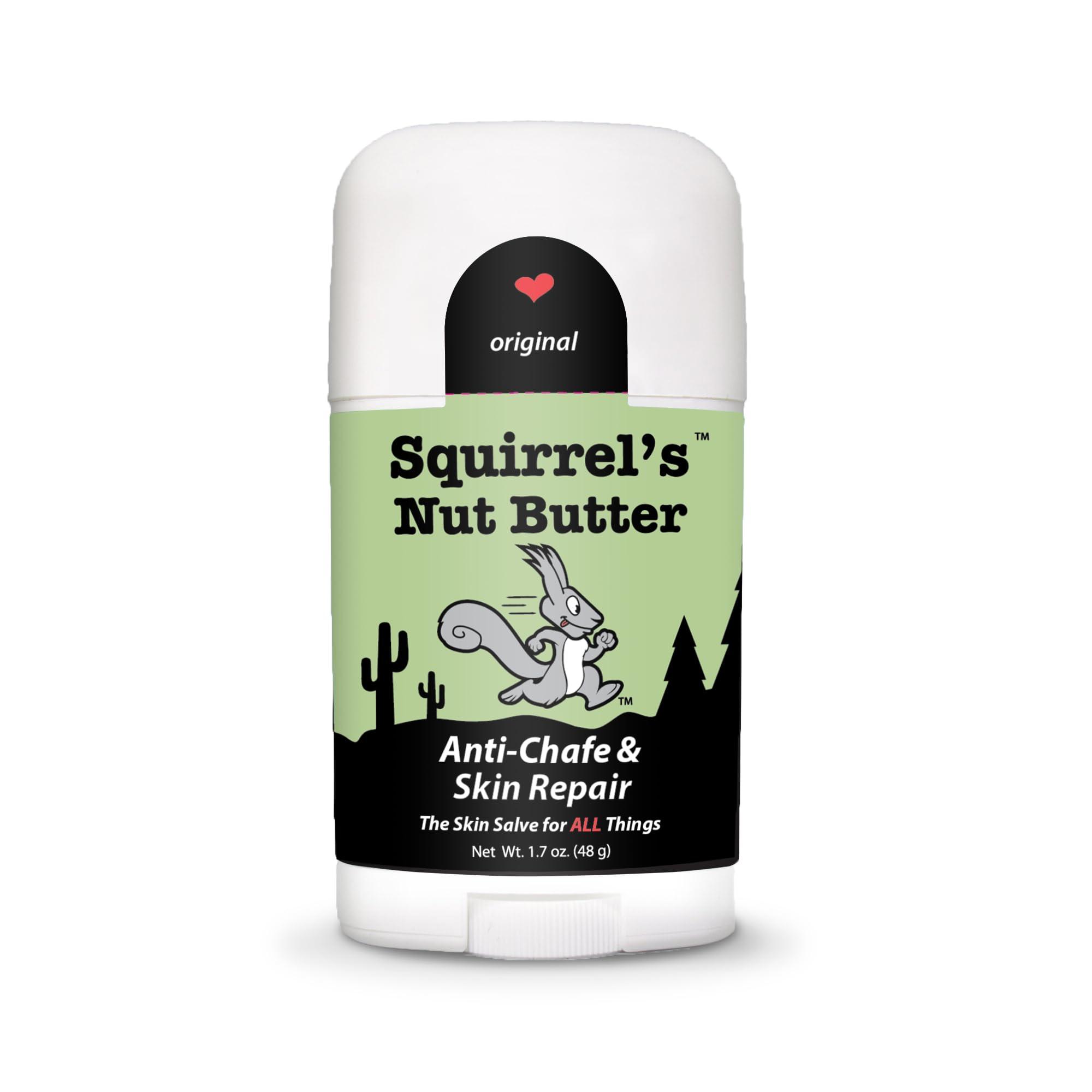 Squirrel's Nut Butter Squirrel's Nut Butter All Natural Anti Chafe Salve, Stick Applicator, 1.7 oz