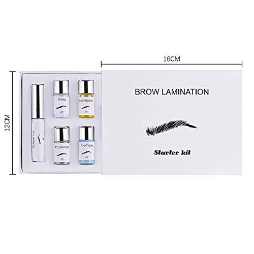Autobestown 3D Eyebrow Lifting Eyebrow Enhancer Brows Brow Kit Safe Perming Brow Lift Set Styling Beauty Salon Home Use Makeup
