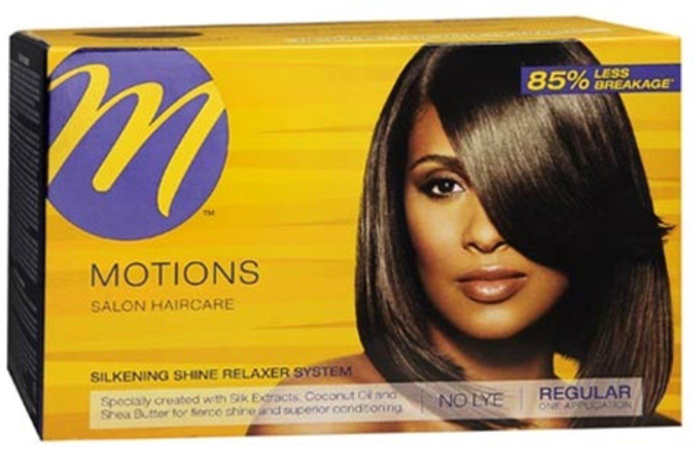 DDI Motions Silkening Shine No Lye Relaxer System Regular Kit (Pack of 6)