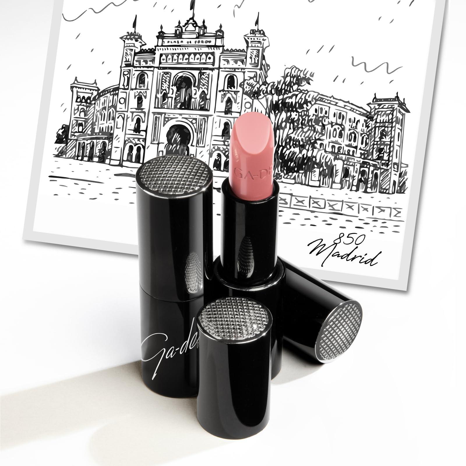 GA-DE GA-DE Selfie Full Color Lipstick, 850 - Long Lasting High Pigment Lipstick with Argan Oil - Creamy Radiant Shine and Hydrating Benefits - 0.14 oz