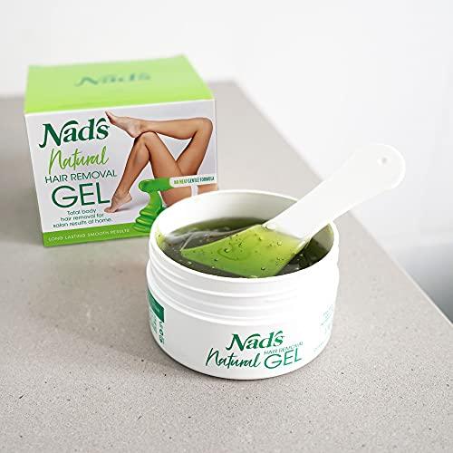 Clandestine Project Nad's Natural Hair Removal Gel Refill for Kit No Heating Waxing