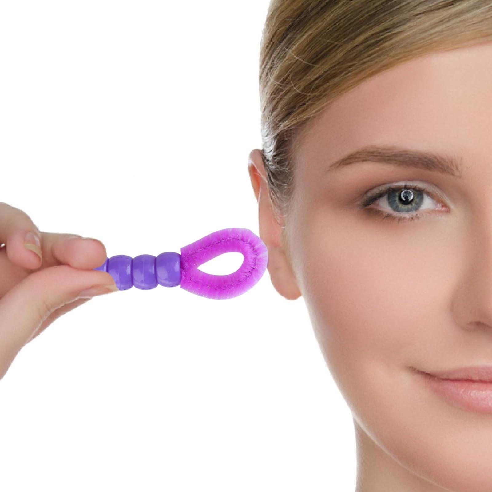 YOGOTEU YOGOTEU Cleaning Brush,Reliable Back Brush Navels Cleaning Brush Belly Button Cleaner Face Brushes for Cleaning and Exfoliates, 5cm, Purple