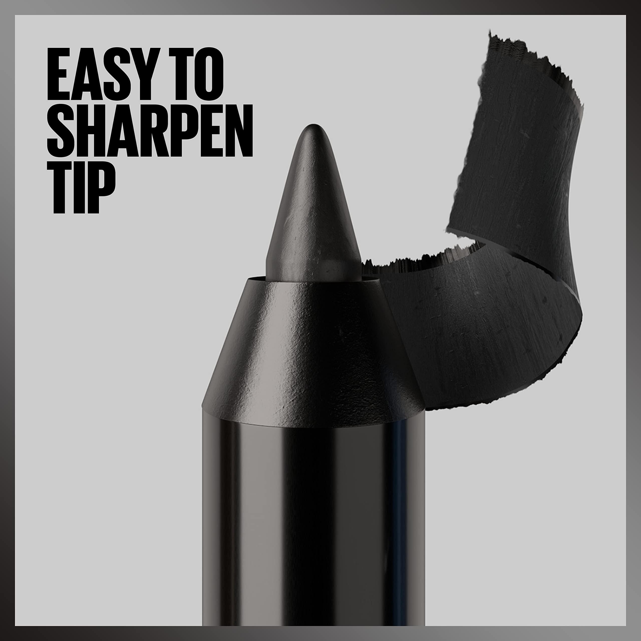 MAYBELLINE MAYBELLINE Tattoo Studio Sharpenable Eyeliner Pencil, 36 Hour Wear, Waterproof, Blue Disco, 1 Count