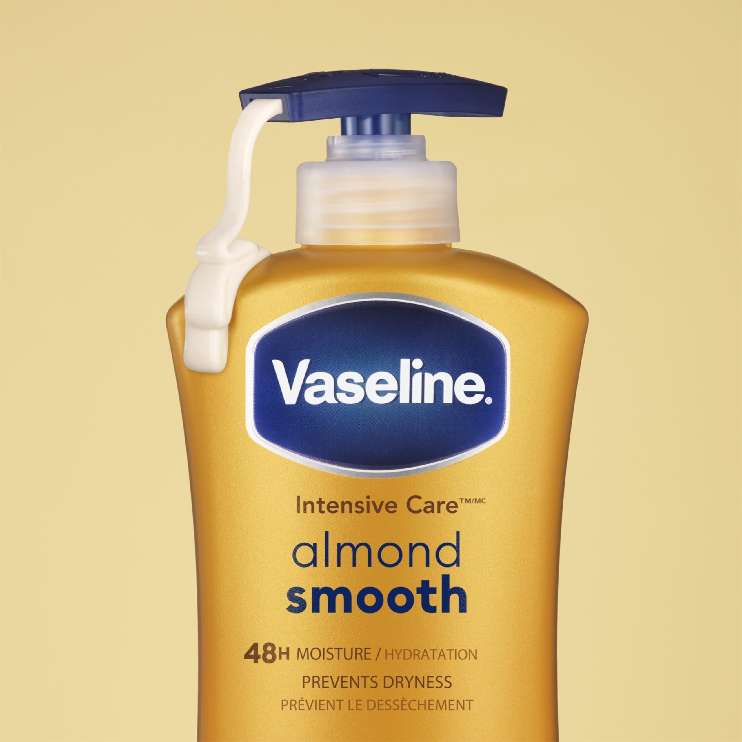 Vaseline Vaseline Intensive Care, Almond Smooth Lotion, 20.3 fl oz (600 ml)