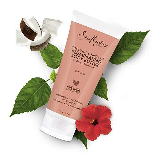 SheaMoisture SheaMoisture Body Butter Body Lotion for Dry Skin Coconut & Hibiscus with Shea Butter 6 oz