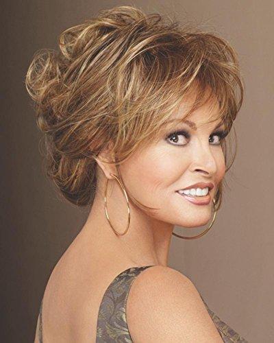 Raquel Welch Raquel Welch Always Wig Color RL3129 Women's Wigs Wavy Heat Friendly Bundle with Comb, MaxWigs Hair Loss Booklet