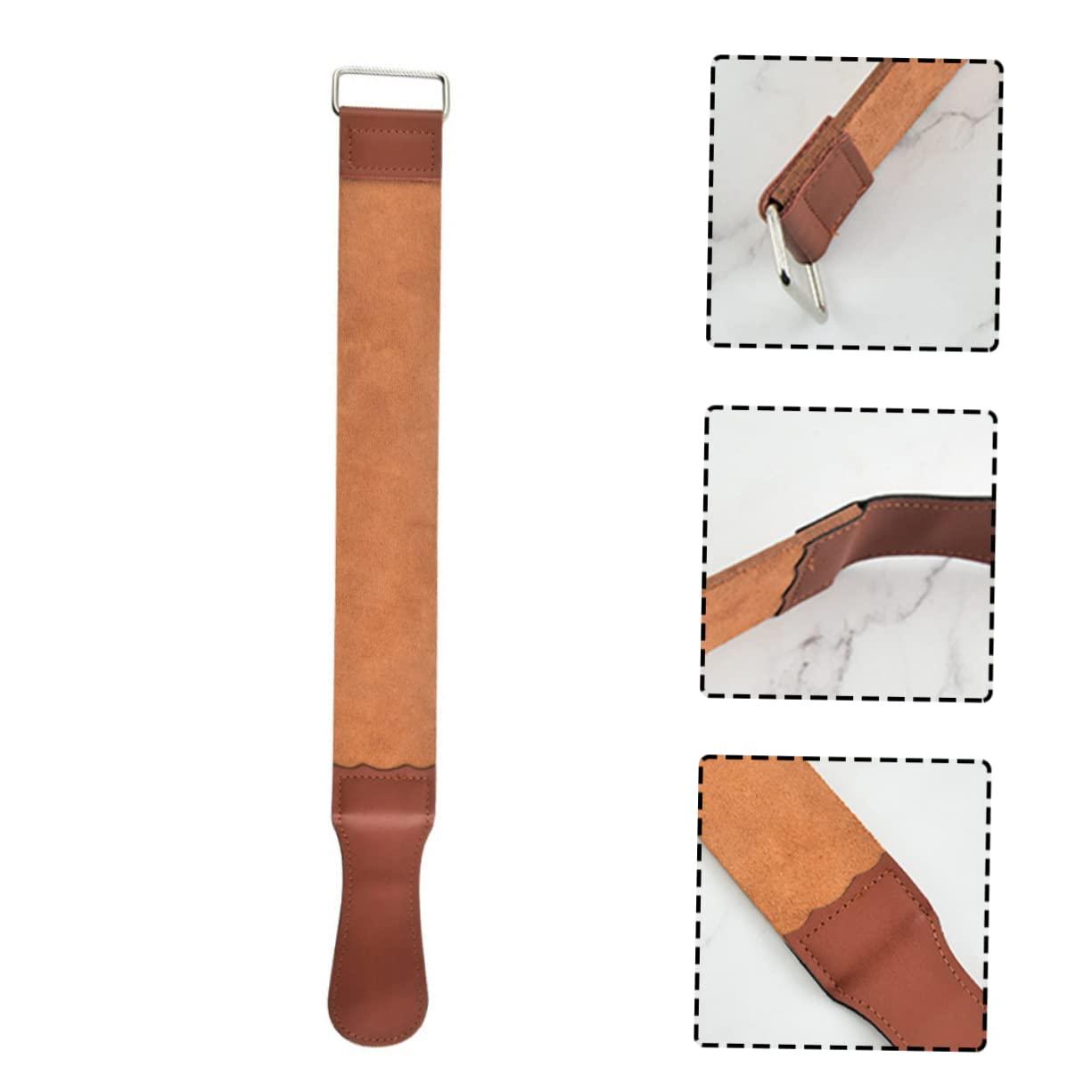 BIUDECO BIUDECO Razor Strop Tool Shaver Sharpening Belt for Straight Razor for Men Double-Sided Long-Lasting Easy to Use