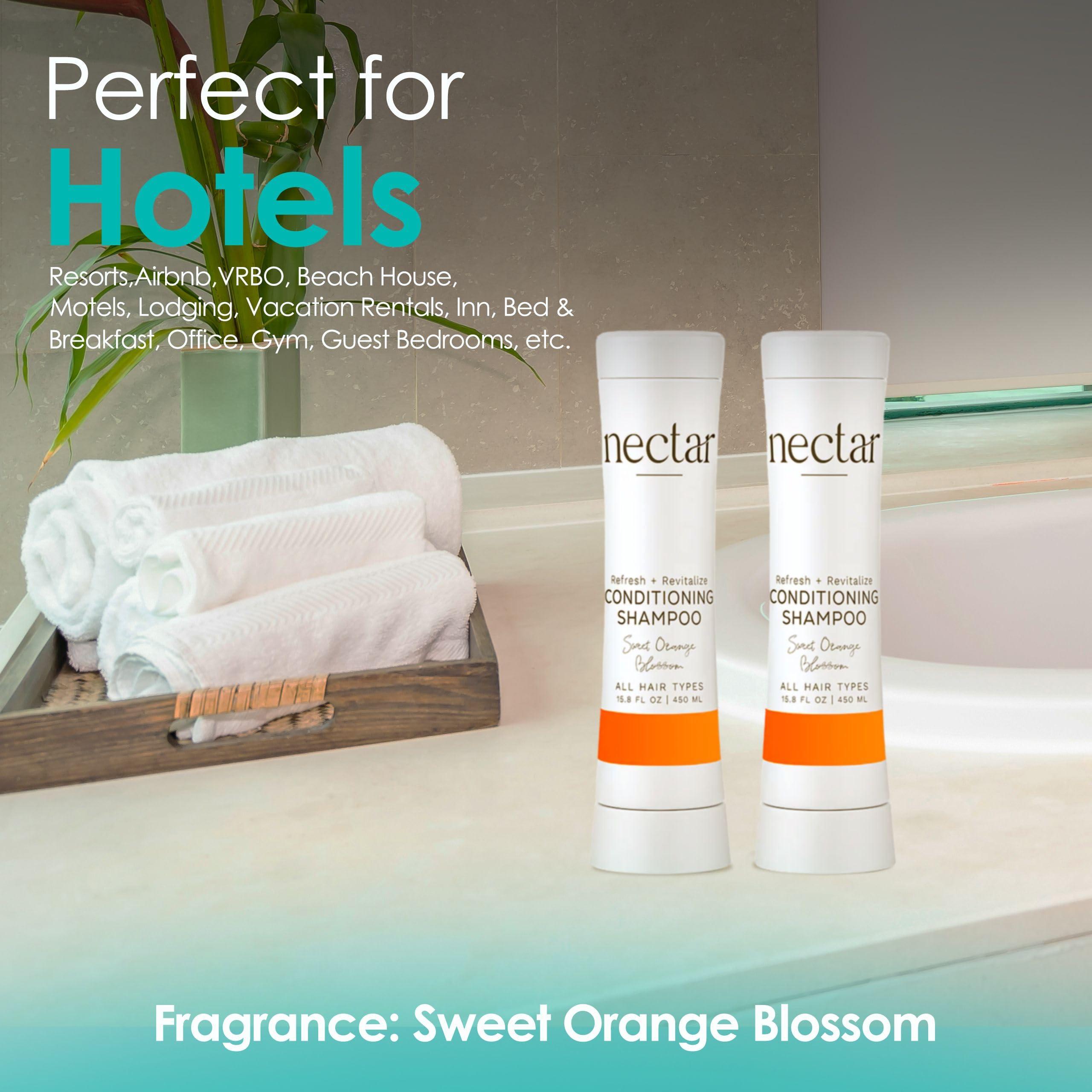 World Amenities World Amenities - Nectar Squeeze Cartridge 2 in 1 Conditioning Shampoo - Shampoo Conditioner in a Squeeze Bottle