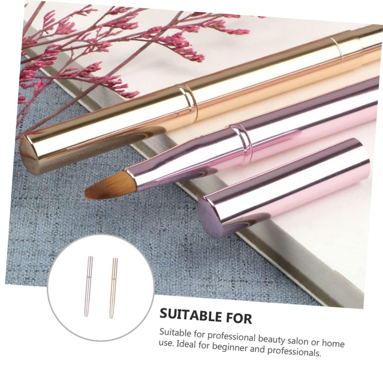 NOLITOY NOLITOY Sets Elegant Lipstick Applicators Brush Set Makeup Beauty Tools for Lips Easy to Carry Lip Brush for Travel Work Pcs