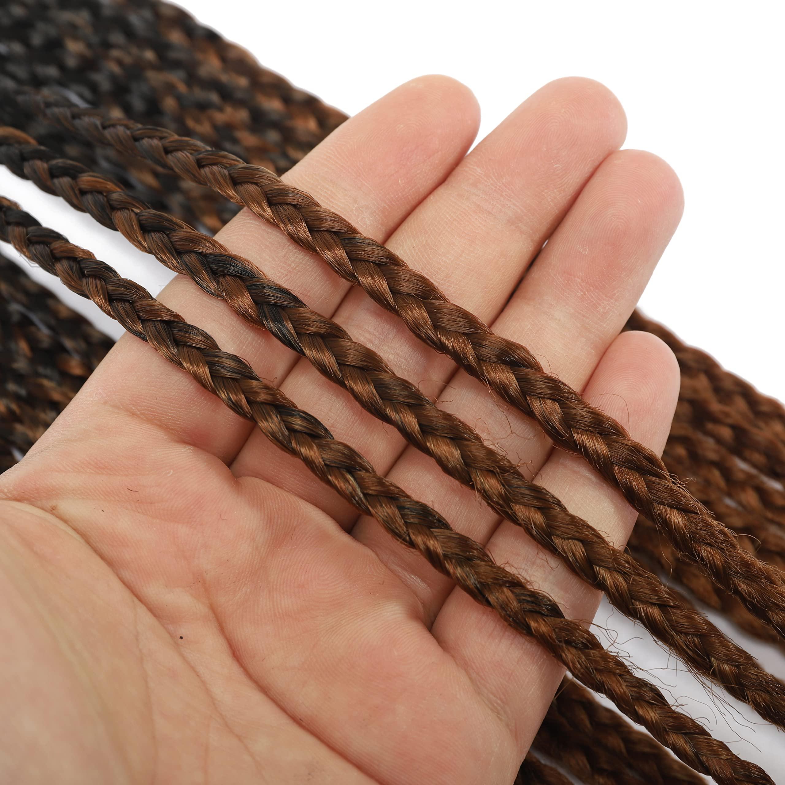 kossys 9 Packs French Curl Crochet Braids 18 Inch T1/30/27 Goddess Box Braids Crochet Hair Crochet Braids Pre Looped With Loose Wavy Braiding Hair,Blonde Brown Ombre Curly Wavy Ends Synthetic Hair Extensions for Women (18 Inch (Pack of 9), T1/30/27)