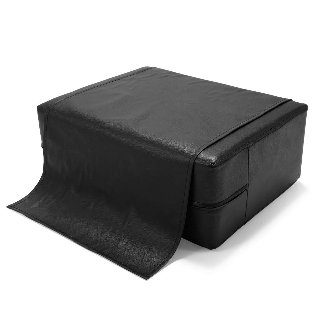 JAXPETY JAXPETY Black Barber Beauty Salon Spa Equipment Styling Chair Child Booster Seat Cushion