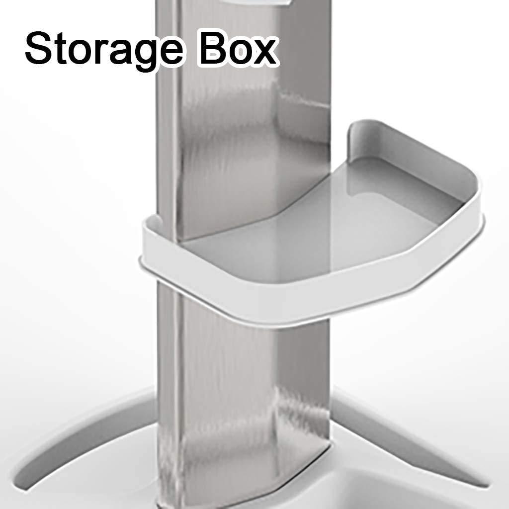 LYNICESHOP Salon Trolley Cart - Aluminum Mobile Trolley Stand Medical Rolling Carts for Machine Manicure Spa Shelf (Pink)