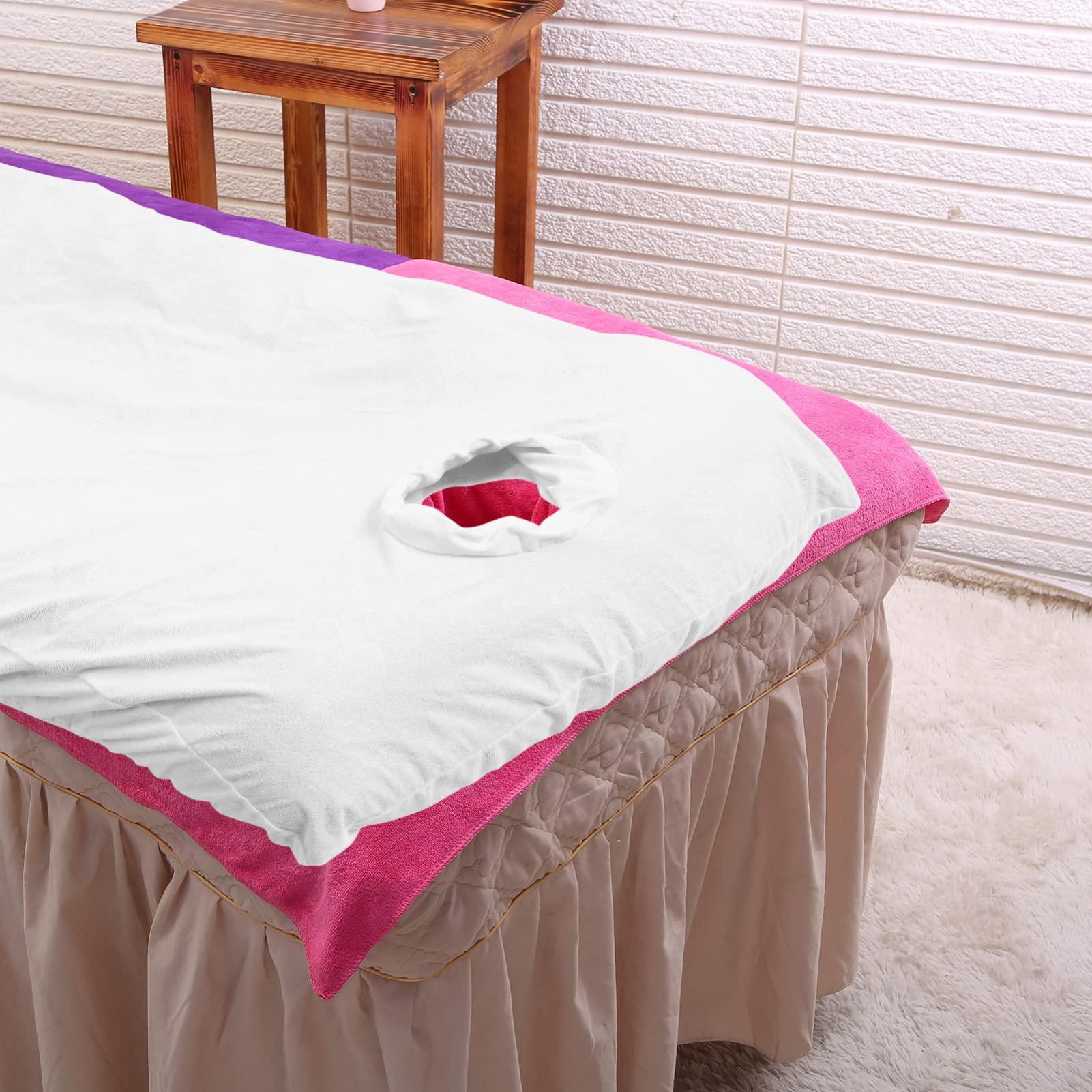 FOMIYES FOMIYES Sheet Beauty Massage Bed Cover Lash Bed for Eyelash Extensions Elastic Beauty Lash Bed Cover Professional Massage Tables Supple Table Skirt Flat Microfiber Cloth White