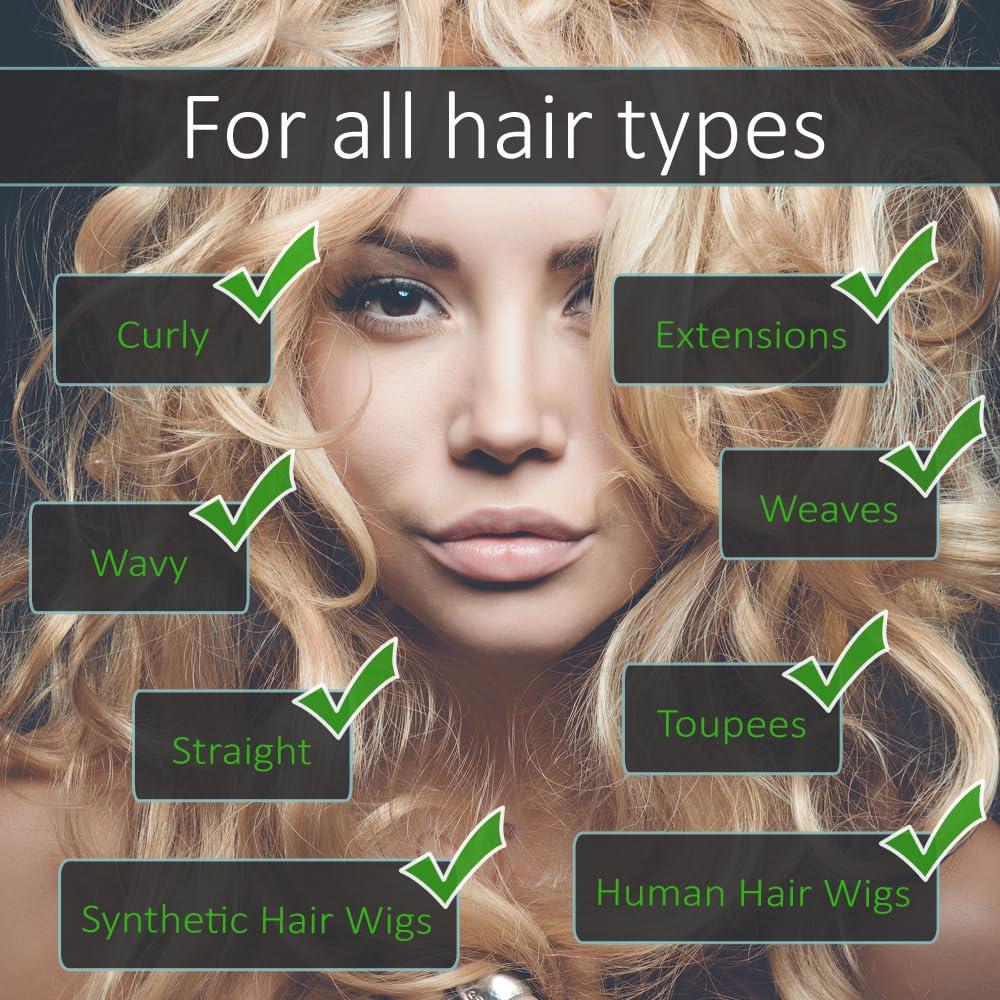 RemySoft RemySoft Moisturelab System - Safe for Hair Extensions, Weaves and Wigs - Salon Formula Shampoo, Conditioner & Serum - Gentle Sulfate-free Lather