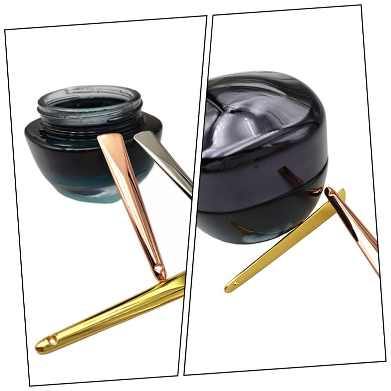 Ipetboom Ipetboom 6 Pcs Mask Tools Cream Container Facial Spoon Creams Patch Face Spatula Mini Makeup Skin Spatula Clay Mask for Face Moisturizing Cream Spatula Scoop Face Scrubber Stain Zinc Alloy