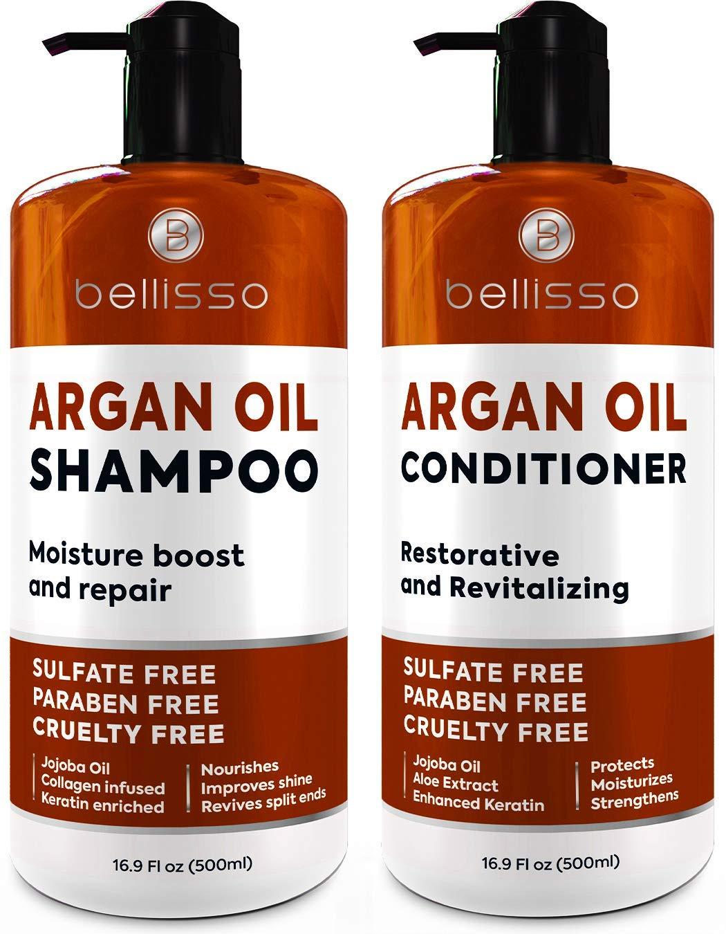 BELLISSO BELLISSO Moroccan Argan Shampoo, Conditioner Set and Hair Mask
