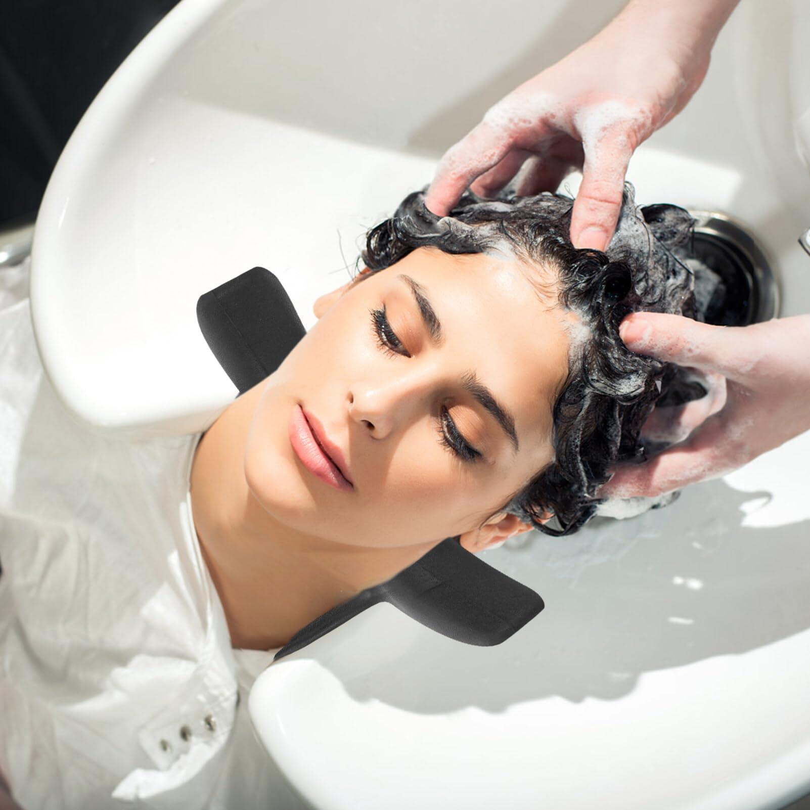 Baluue Baluue Hair Salon Shampoo Sink Neck Pads Salon Neck Rest Cushion, Shampoo Bowl Neck Pillow Hair Spa Neck Rest Pillow Salon Shampoo Bowl Gripper Hair Salon Washing Sink Basin Tool