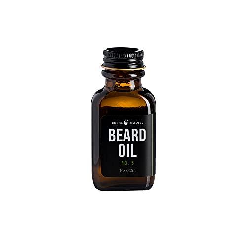 Fresh Beards Fresh Beards Tea Tree & Lemon Beard Oil - Softens, Reduces Itch & Dandruff - 1 Fl Oz