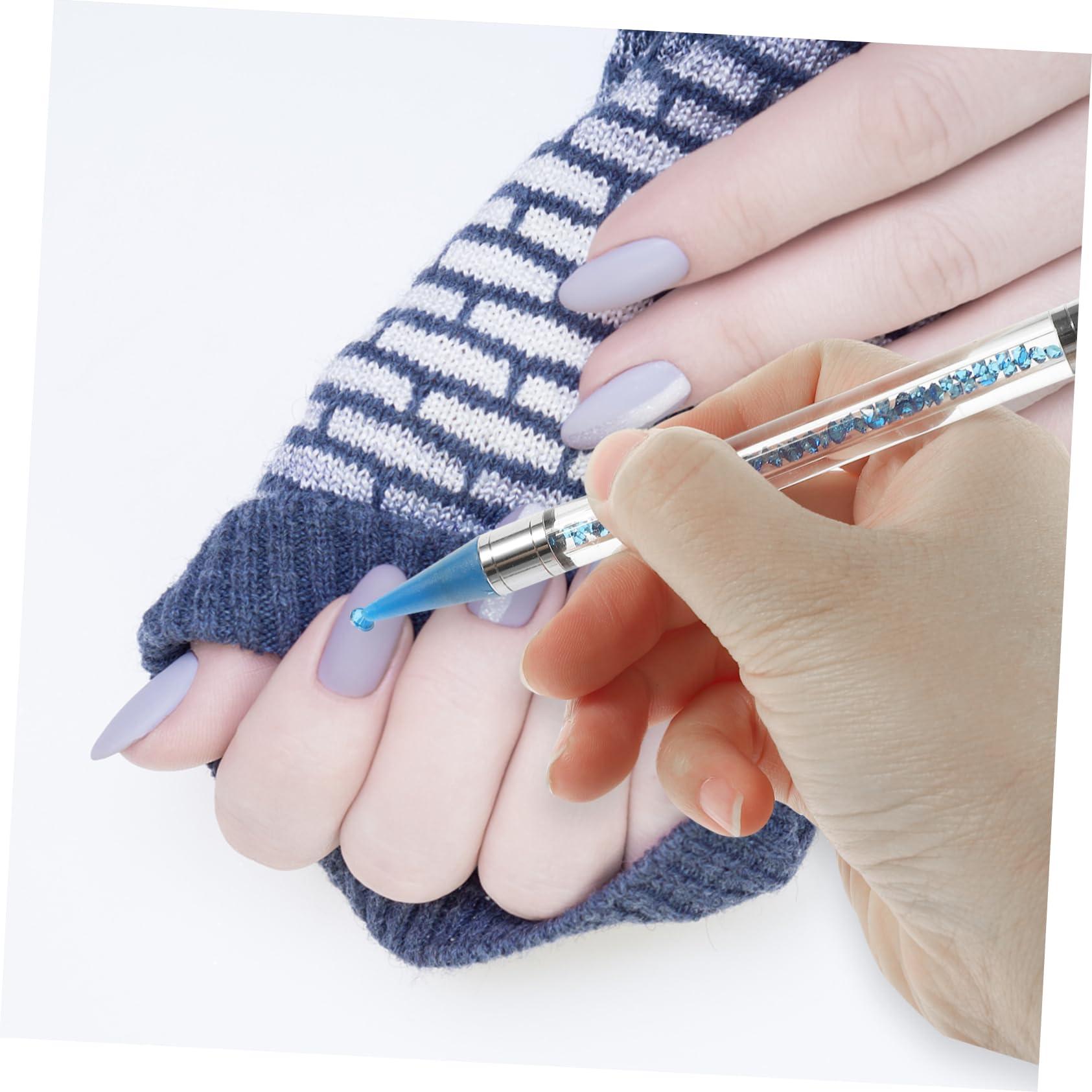 FOMIYES FOMIYES 2 Sets Rhinestone Applicator Fixate Beads Adjust Placement Decorate Home Cell Phone Case Glasses Card Art