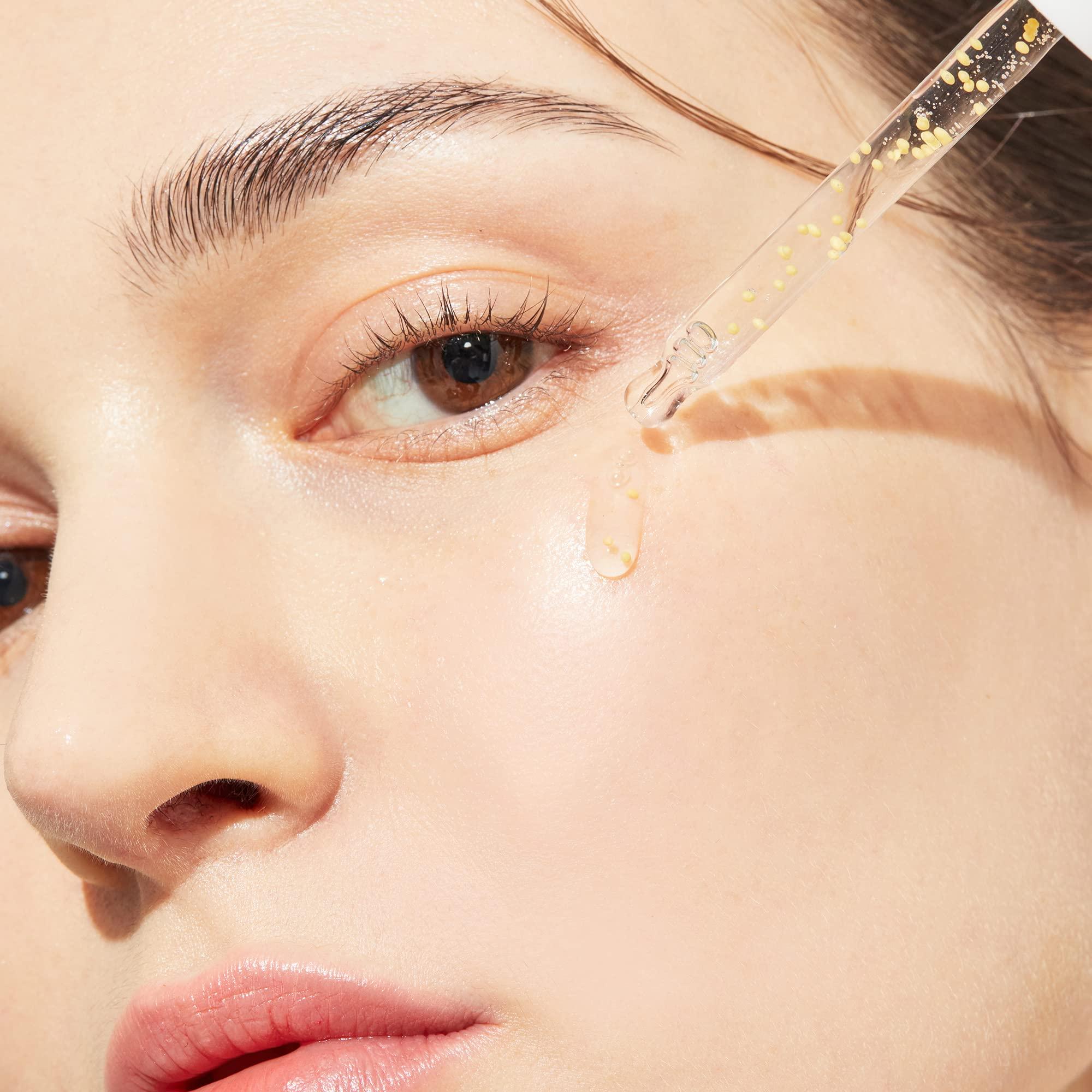 Genabelle PDRN Vita Toning Ampoule - Lightweight Glass Skin & Toning Ampoule with Vitamin B, C, E, PDRN, Serum for Blemishes, Fine Lines and Rough Skin Texture, 1.01 fl oz