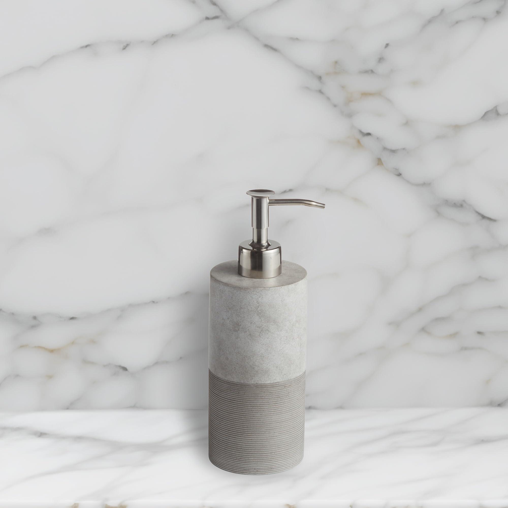 Roselli Trading Company Roselli Trading Company City Line Bath Lotion Pump, Gray