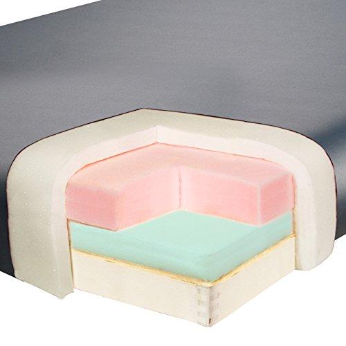 Master Massage Master Massage Coronado Therma Top Portable Massage Table Heated with Warming Top and 3-Inch Foam Cushioning- Tattoo Bed, Lash Table- Royal Blue (30 x 84)