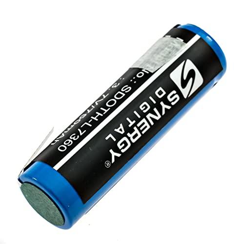 Synergy Digital Synergy Digital Shaver Batteries, Compatible with Philips 036-11290, 4222-036-06410, 4222-036-11290 Shaver Batteries (Li-Ion, 3.7V, 750 mAh), Set of 2