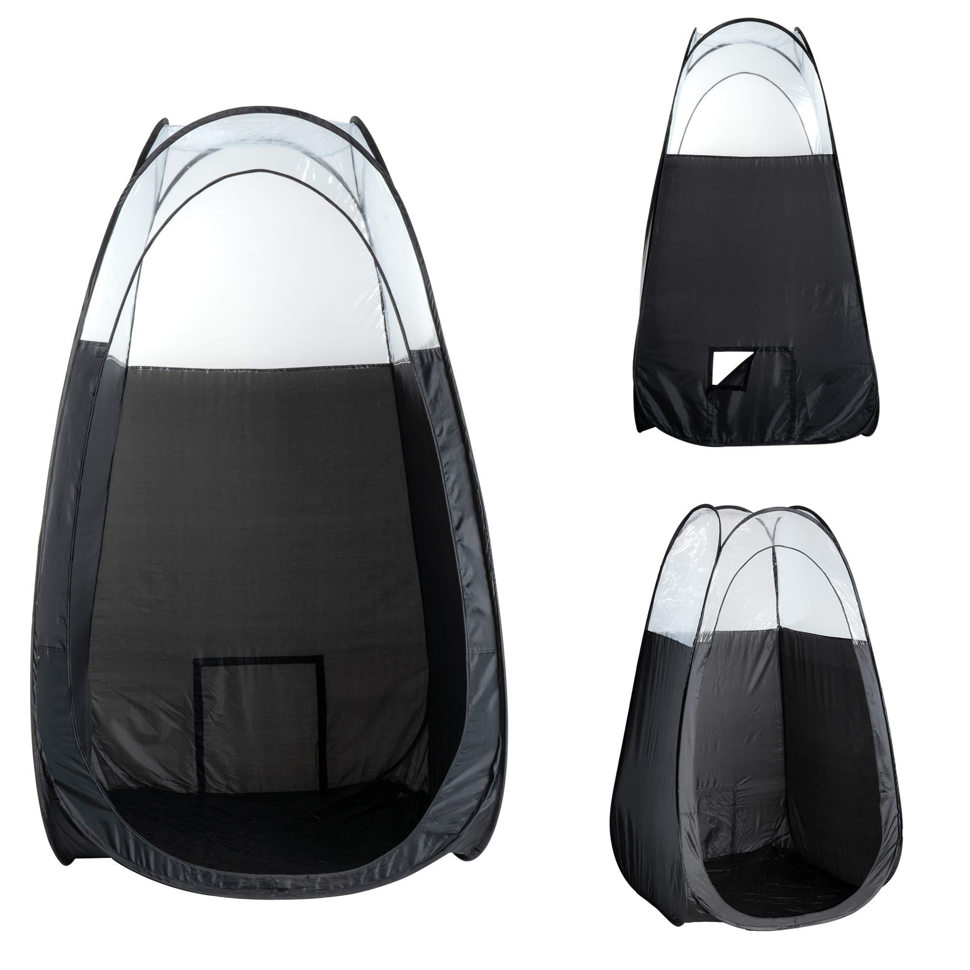 Naked Sun Naked Sun Fascination Spray Tanning Machine with Honey Glow Tanning Solution, Barrier Cream, Prep Spray and Tent (7 Items)