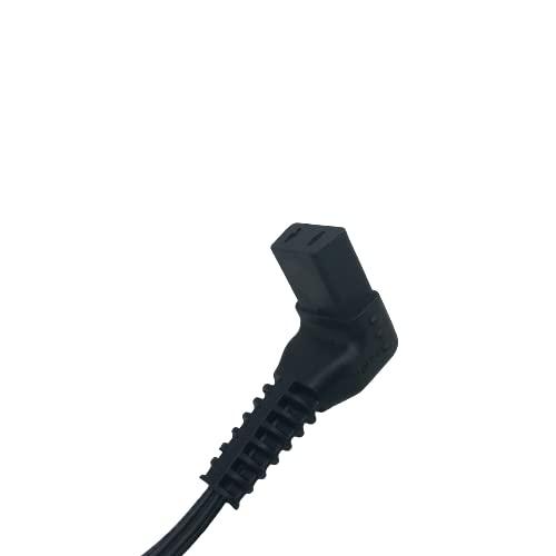 Wall Replacement L Shaped 90 Degree Charger Power Adapter Cable Cord for Wahl All in One Stainless Steel Lithium Ion Beard Trimmer 2.0 3.0, 97636, 9818, 9818L, 9864, SS2L, WSS3L