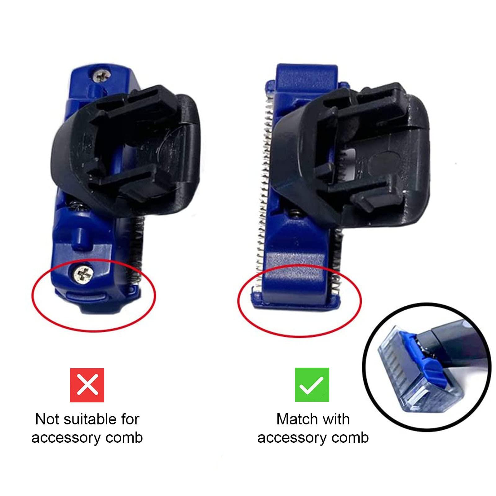 LinMei Replacement Head for Electric Shaver Cleaning Trimmer Head Compatible with Solo Trimmer Micro Touches Replacement Cutter Head Advanced Hybrid Razors Blades Include 2 Cleaning Brush (1pcs)