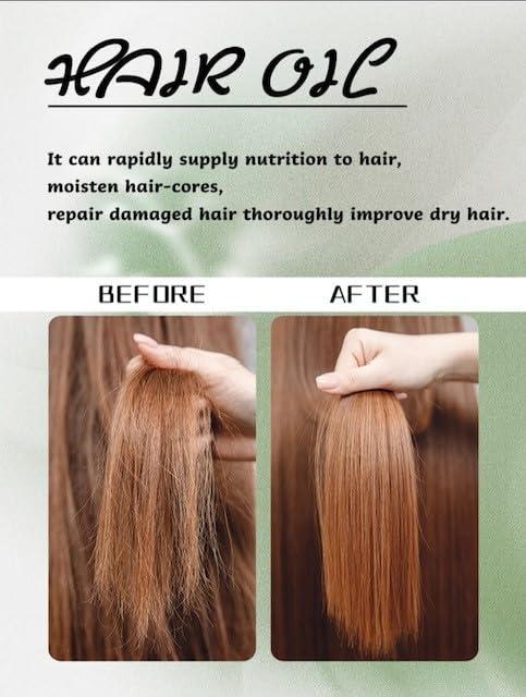 Generic Generic OLIVE SNAIL HAIR OIL FOR ALL TYPES HAIR 200ML 6.7FL.OZ, OFF WHITE