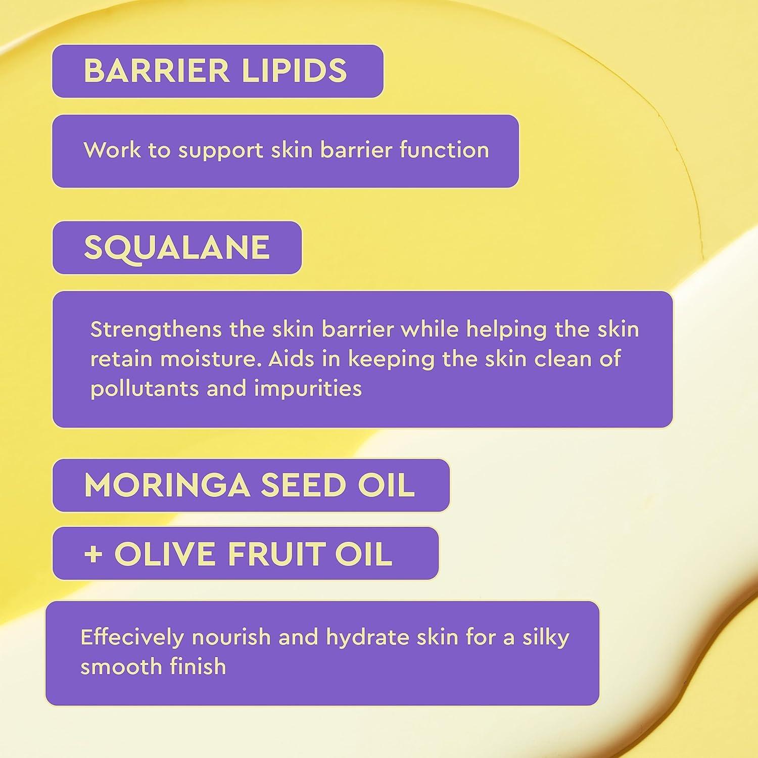 BYOMA BYOMA Milky Oil Cleanser - Hydrating Facial Cleanser for Skin Barrier Repair - Tri-Ceramide Face Wash for Sensitive Skin & All Skin Types - Deeply Hydrated Skin, No Oily Residue - 3.38 fl oz