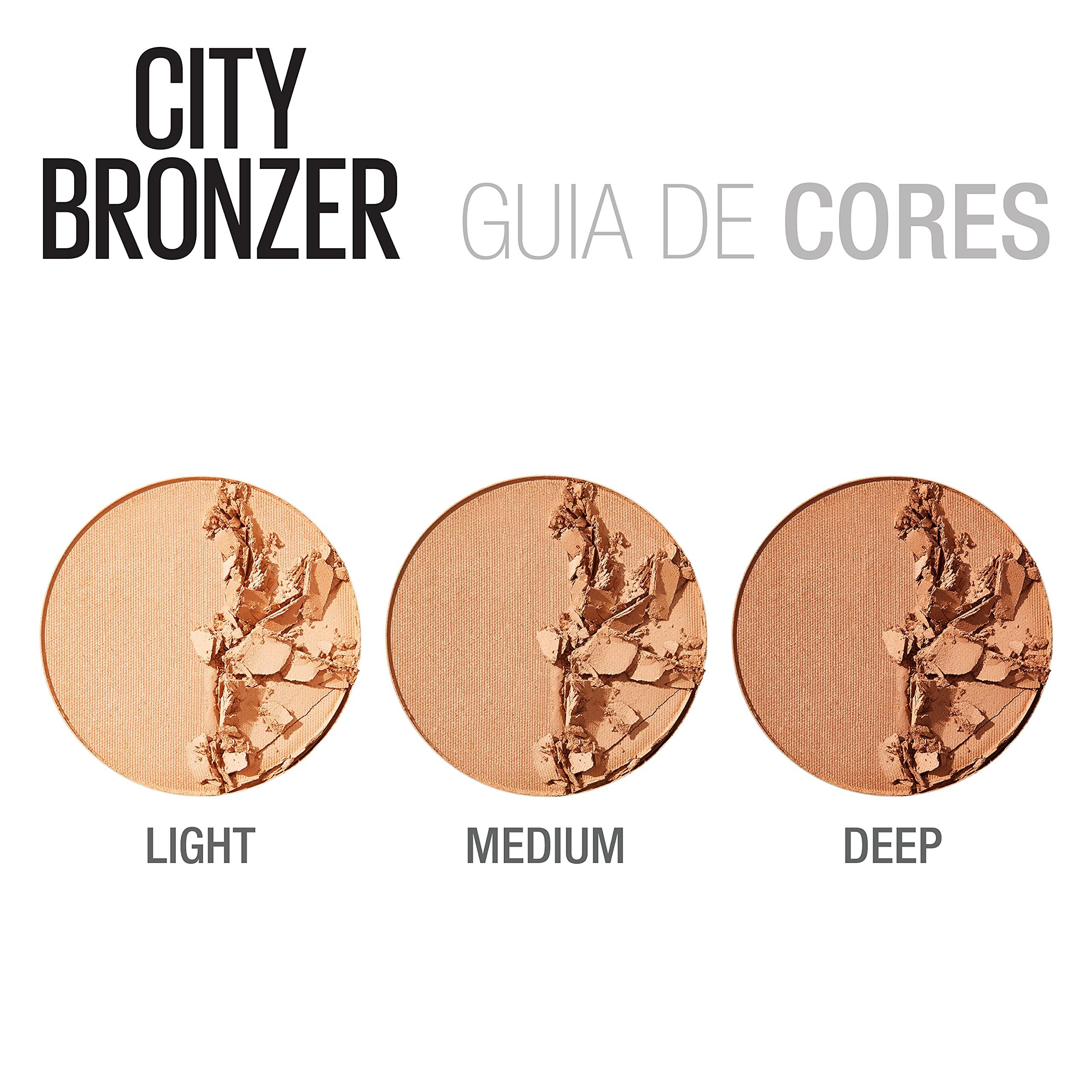 MAYBELLINE Maybelline New York City Bronzer Powder Makeup, Bronzer and Contour Powder, 300, 0.32 oz. (Pack of 2)