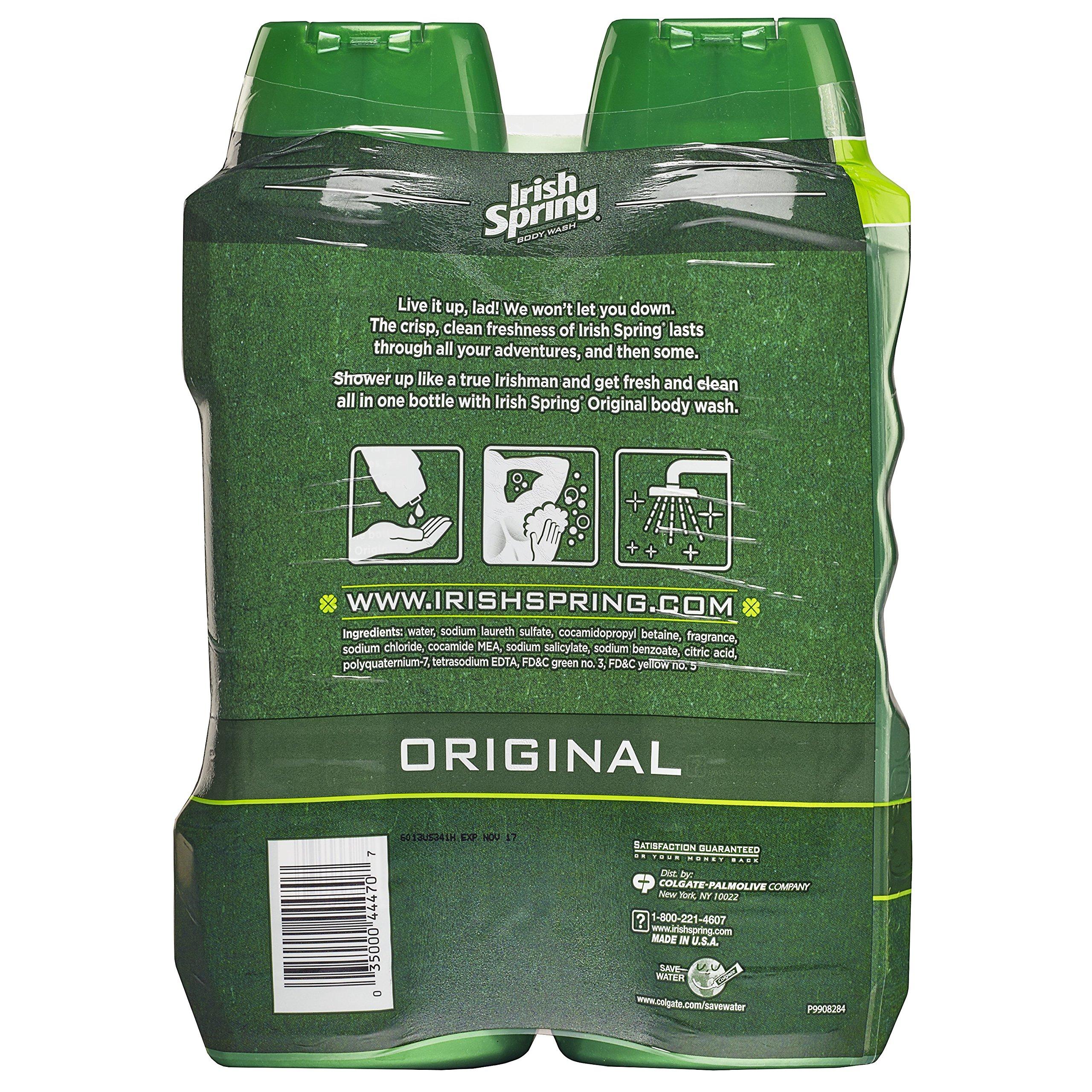 Irish Spring Irish Spring Body Wash for Men, Original- 18 ounce (2 count)