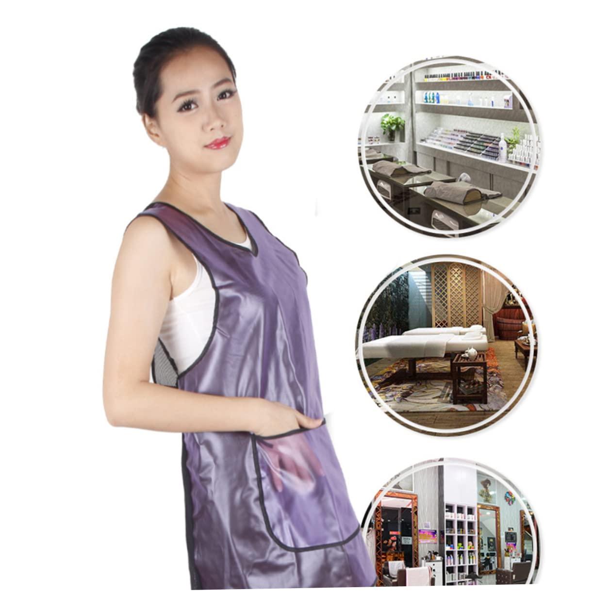 minkissy minkissy Hair Dyeing Clothes Barber Aprons for Men Fashion Comfortable Material Waterproof Easy to Clean Barbers Uniform