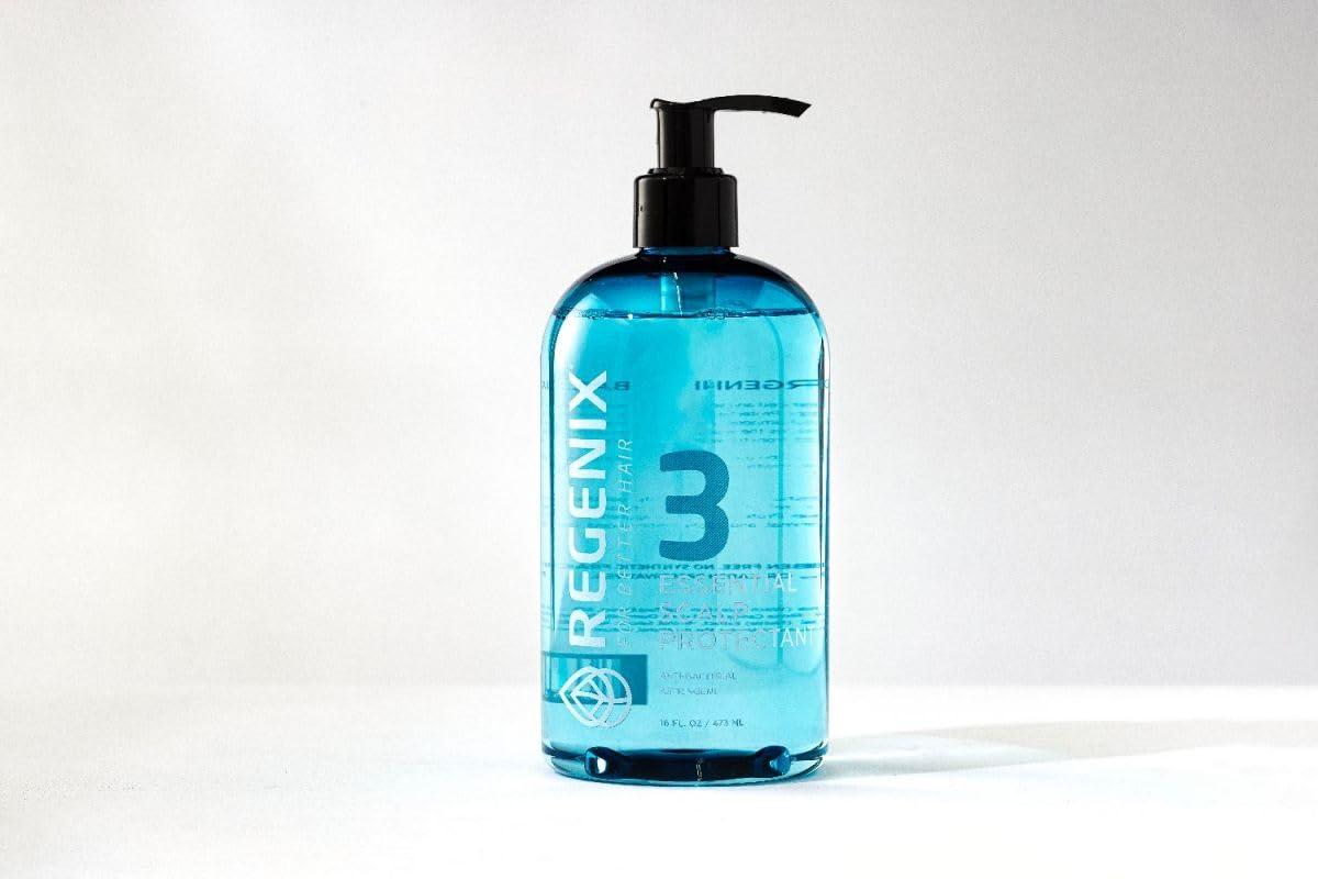 Regenix Regenix Essential Scalp Protectant Enhances Natural Hair Growth, Deters Bacteria, Improves Circulation, SLS and Paraben Free, 16 Fl oz