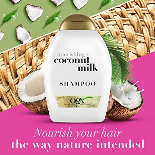 OGX OGX Nourishing Coconut Milk Shampoo 13 Ounce (Pack of 3)