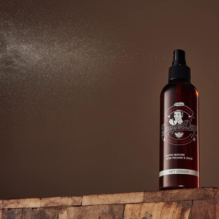 Dapper Dan Dapper Dan Deluxe Pomade Medium Hold and Shine Pomade for Men 1 x 100ml Sea Salt Spray for Textured Matte Finish 1 x 200ml