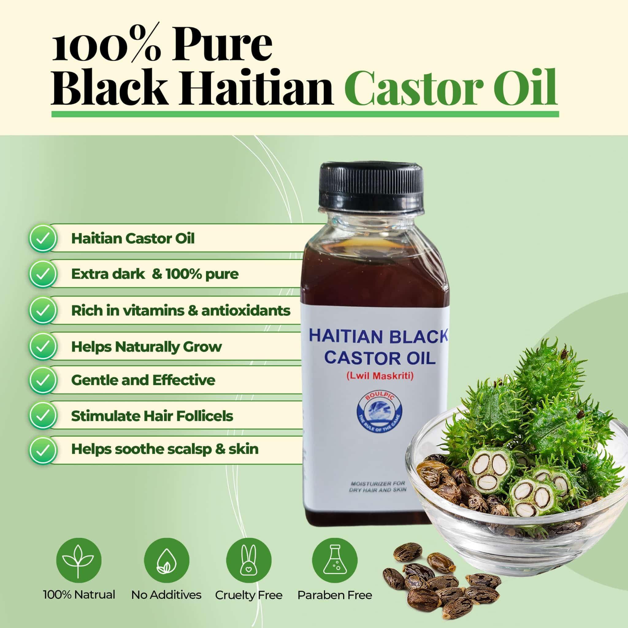 NinthAvenue Basics Haitian Black Castor Oil